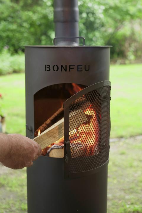 Produktbild Bonfeu BonGiano LP Gartenkamin Schwarz