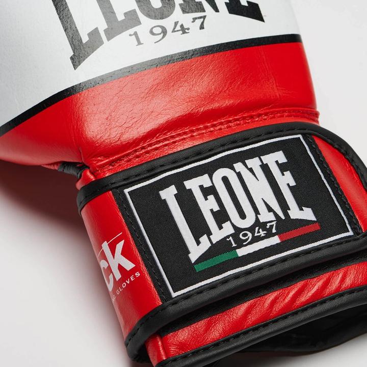 Actual product image Leone Boxing Glove Shock Red GN047 (14 OZ, One size)