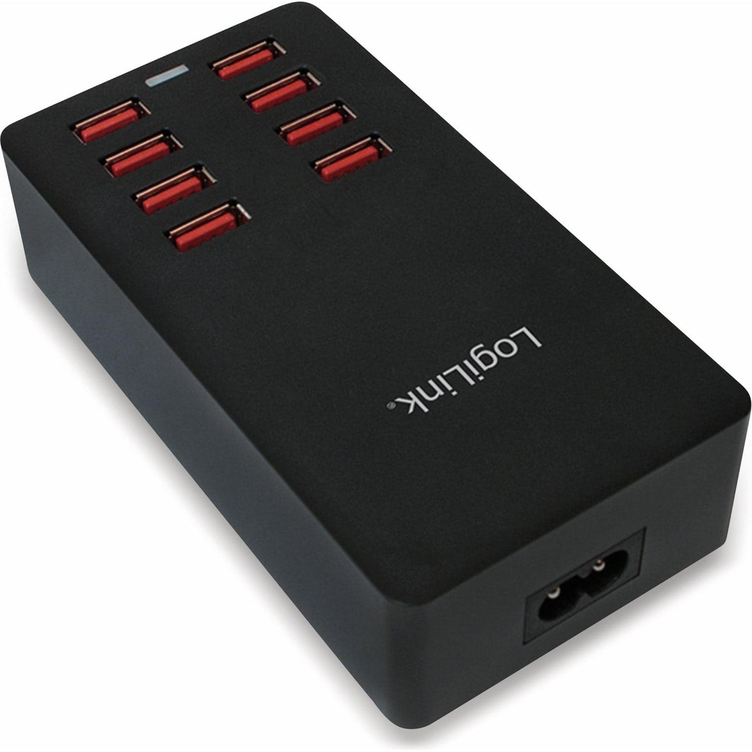 Thumbnail - LogiLink Pa0140 (44 W), USB Ladegerät, Schwarz