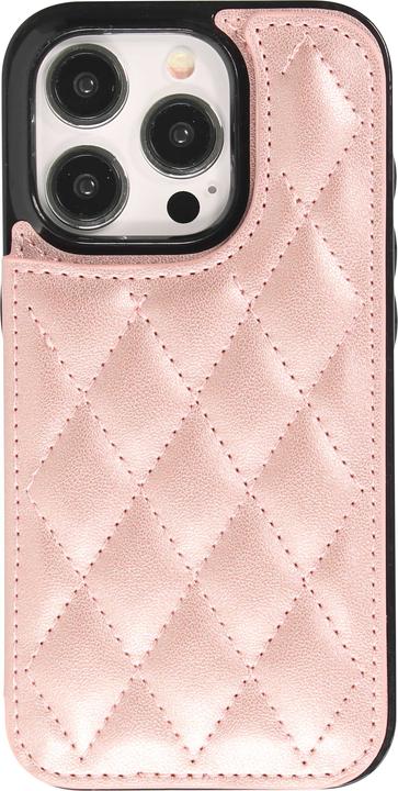 Actual product image PhoneLook Silicone case with surface and fold-out wallet (Apple iPhone 15 Pro)