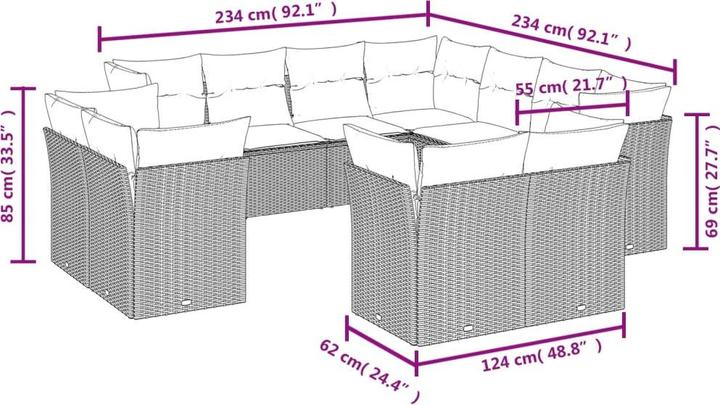 Produktbild vidaXL Maisie