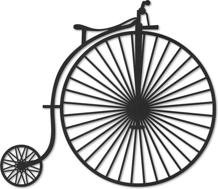 Actual product image Trenddeko Old bicycle - penny-farthing