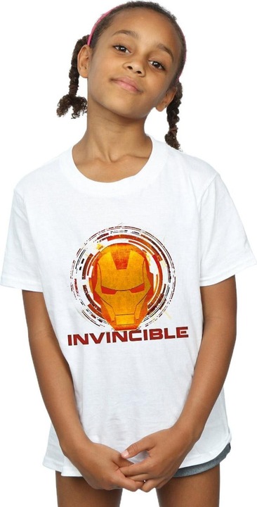 Immagine prodotto Avengers Iron Man Invincible Maglietta Ragazze (128)