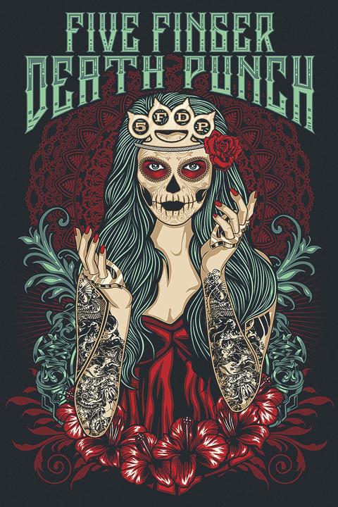 Produktbild Five Finger Death Punch Lady Muerta (S)