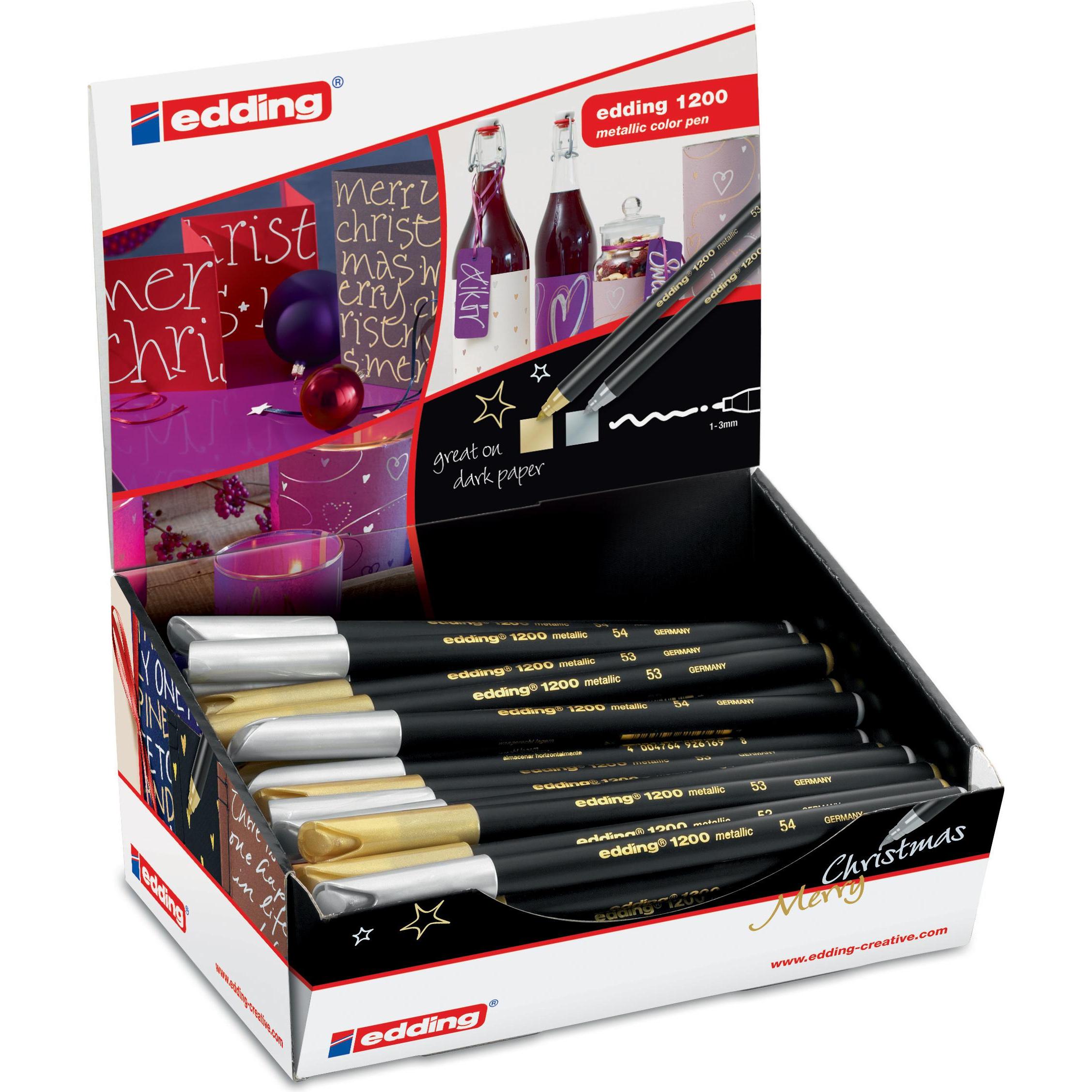 Edding, Pastelli, Penna in fibra Colorpen 1200 (50 x)