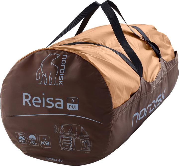 Actual product image Nordisk Reisa 6 PU (Tunnel tent, 17 kg, 6 persons)