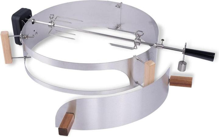 Produktbild Moesta BBQ Grillaufsatz Rotisserie zu Holzkohle Kugelgrill Ø 57 cm