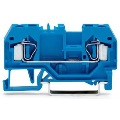 Wago 2 conductor terminal block 32A blue, Elektronikzubehör + Gehäuse, Blau