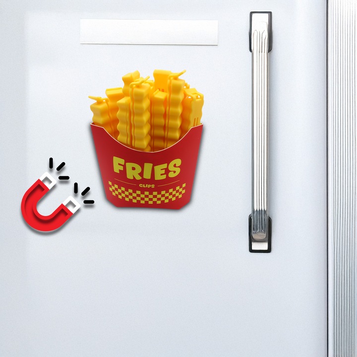 Produktbild Mad Monkey Verschlussclips "Fritten"