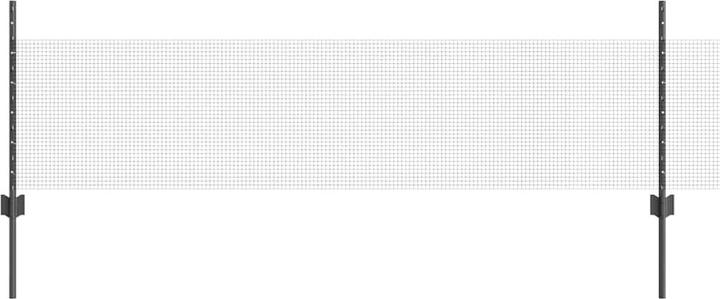 Produktbild vidaXL Grau Zaun