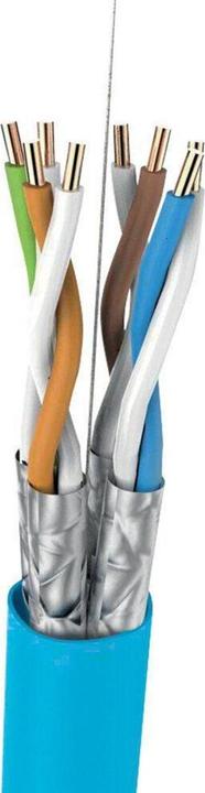 Actual product image Logon CAT6 CPR:Cca CABLE U/FTP LSOH 500M METER FULL COPPER SOLID - Power cable - Grijs (U/FTP, CAT6, 500 m)