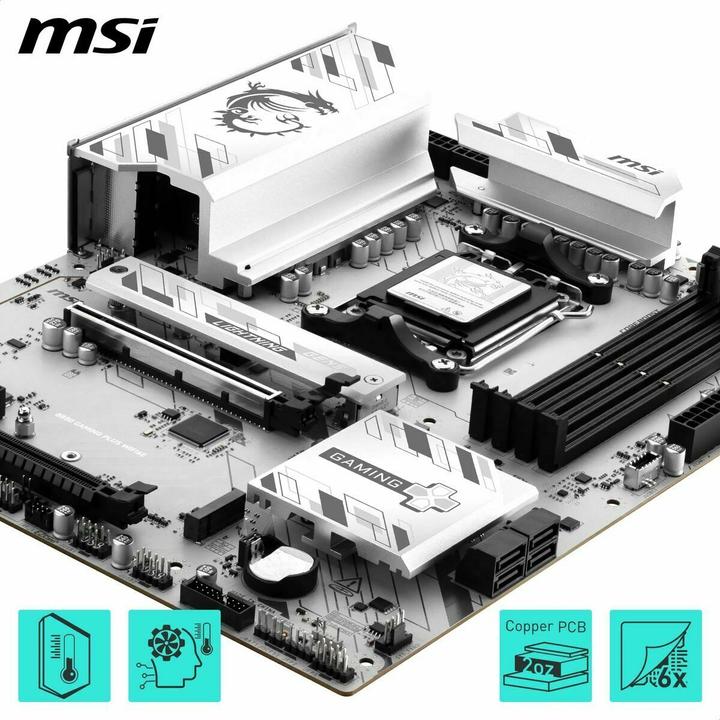 Produktbild MSI B850 Gaming Plus WIFI6E (AM5, AMD B850, ATX)
