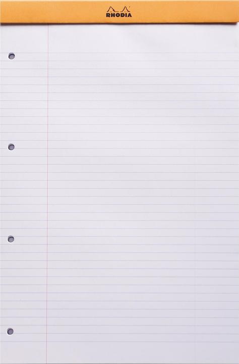 Immagine prodotto Rhodia Blocchi pinzati 80g Basi (A4+, Righe)
