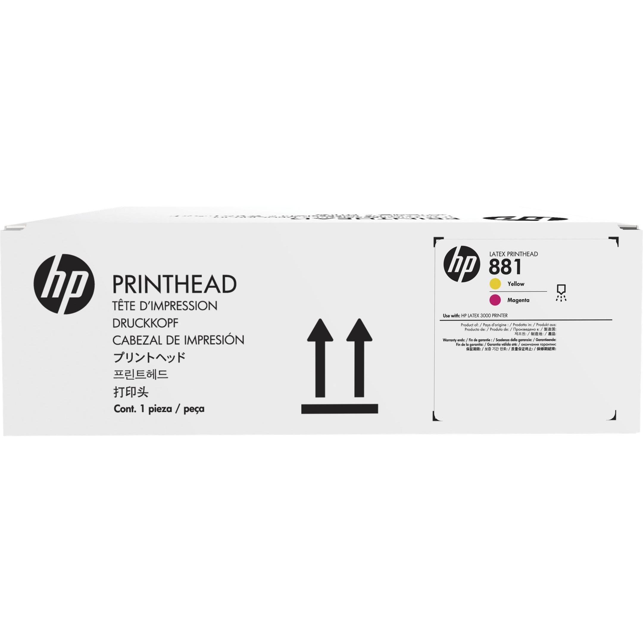 HP, Druckerpatrone, 881 and Printhead (M, Y)