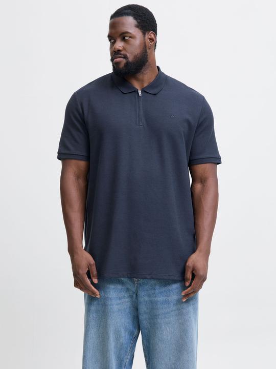 Produktbild Jack & Jones Jjeaustin Zip Polo Ss Noos Pls (8XL)