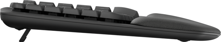 Actual product image Logitech Wave Keysergonomic Kb Graphite (Eng. Int., Wireless)