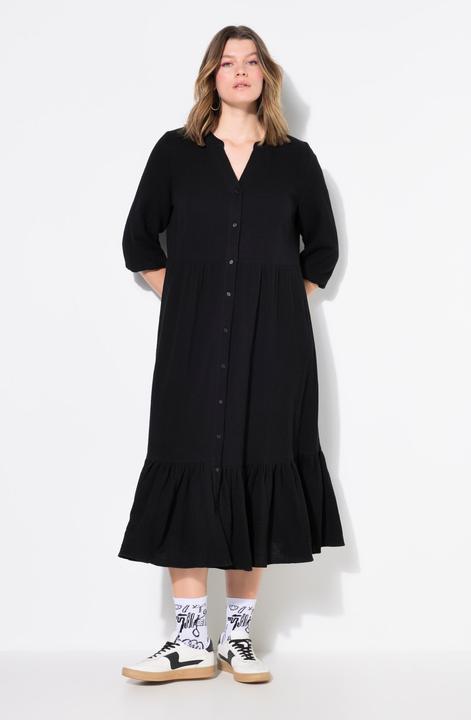 Produktbild Studio Untold Maxikleid, A-Line, Musselin (54)