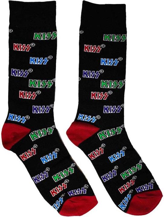 Immagine prodotto KISS Calzini con logo colorato unisex per adulti (39.5 - 45.5)