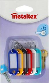 Actual product image Metaltex Keychain set of 6
