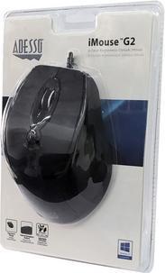 Actual product image Adesso Desktop Ergonomic Optical Mouse (Cable)