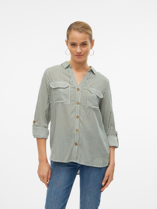Image du produit Vero Moda Vmbumpy L/S Shirt New Wvn Ga Noos (L)