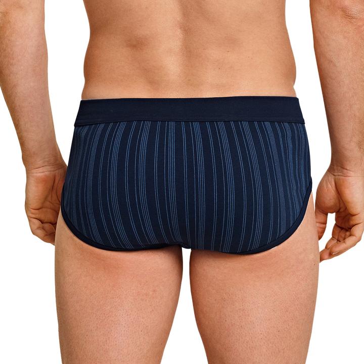 Immagine prodotto Schiesser Confezione da 4 pezzi di Original Classics, slip sportivi a costine sottili con cavallo (L, confezione da 4)