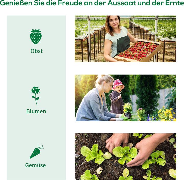 Actual product image Outsunny Tunnel greenhouse