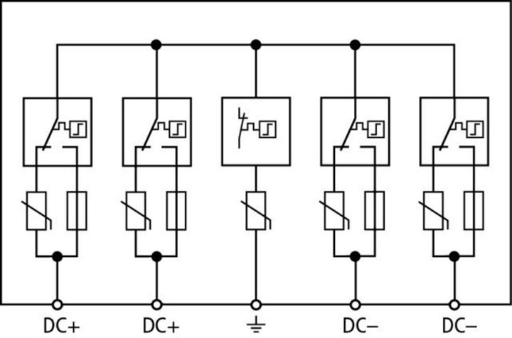 Image du produit Dehn SOEHNE DCU YPV SCI 2M Parafoudre type cub