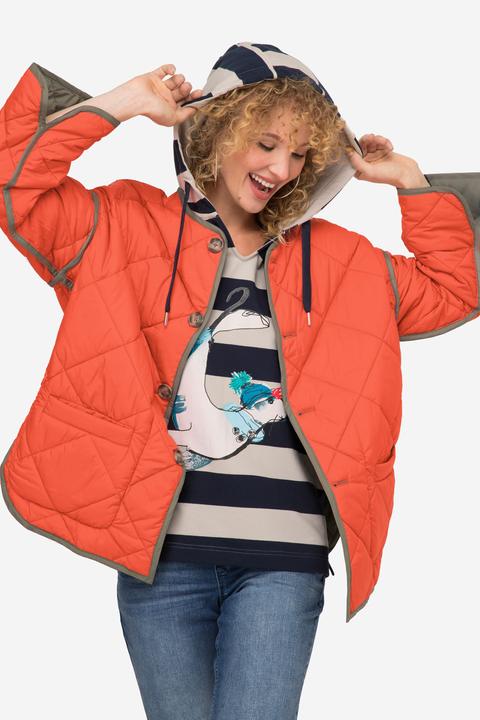 Image du produit Laurasøn Wende-Steppjacke, 2 Farben, Rundhals, Langarm (M)