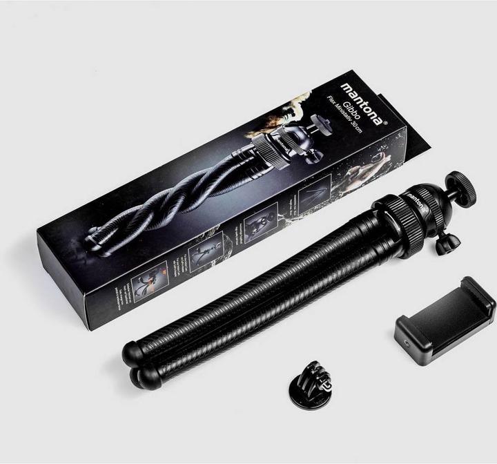 Produktbild mantona Ministativ Gibbo 30 cm (Kunststoff, Metall)