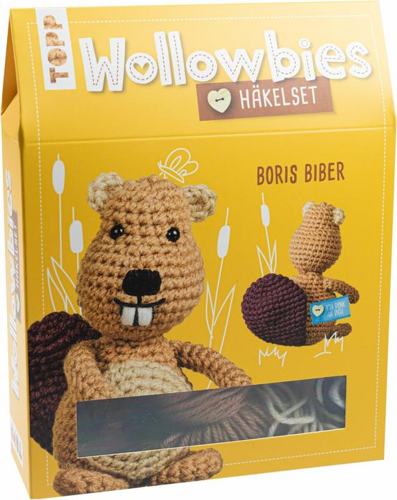 Produktbild Ganseforth:Wollowbies Häkelset Biber