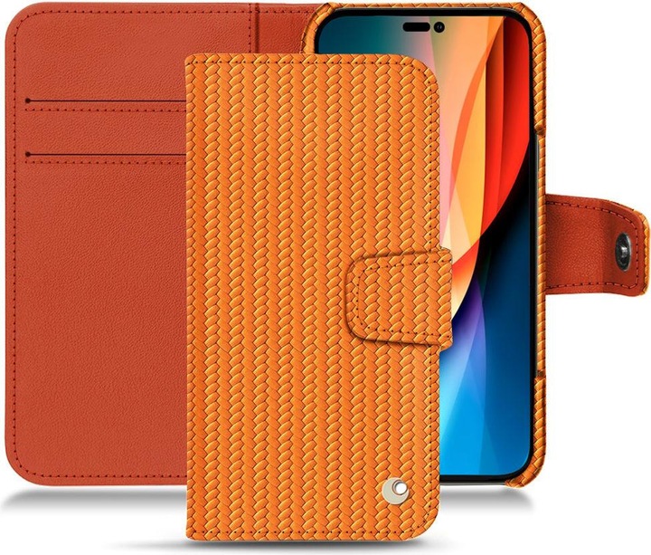 Actual product image Noreve Leather wallet with horizontal flap (Apple iPhone 14 Pro)