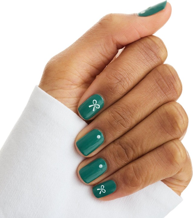 Produktbild essence Nagelsticker Put a bow on it (Nagelkleber, Schwarz, Weiss, Rosa)