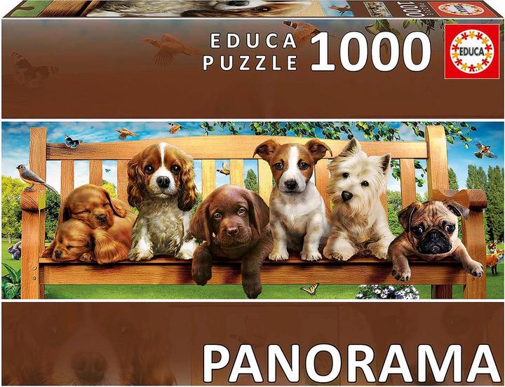 Immagine prodotto Educa Puzzle del panorama della spiaggia dei cuccioli (1000 pezzi)