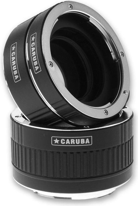 Immagine prodotto Caruba Set di tubi di prolunga Canon Chrome (Tipo II) (Anello intermedio macro, Canon EF-S, Canon EF)