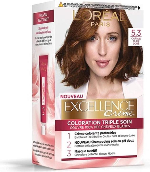 Marrone castagno chiaro oro