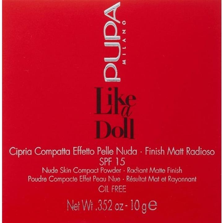 Immagine prodotto Pupa Milano Like A Doll Cipria Compatta Pelle Nuda 001 Porcellana (001)