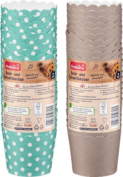 Produktbild dm Profissimo Back-& Dessertbecher