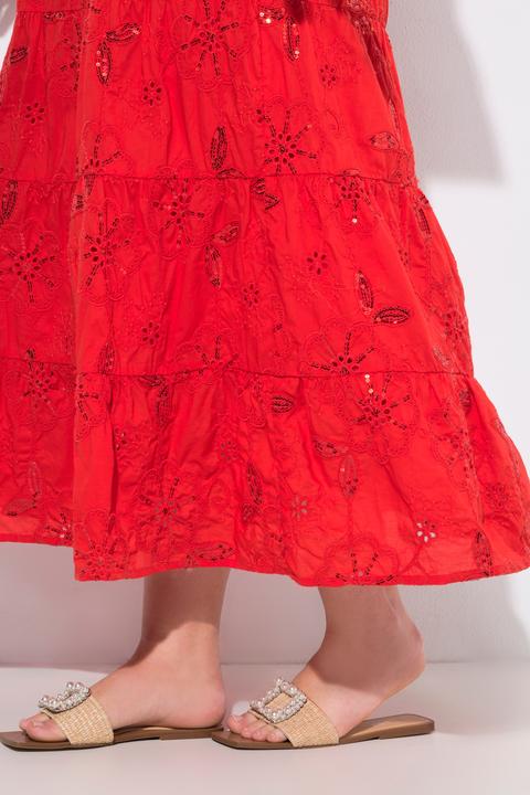 Produktbild Miamoda Maxikleid, A-Linie, Boho-Style, 3/4-Ärmel (46)