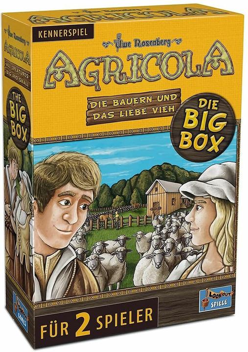 Immagine prodotto ASS Altenburg 22160054 - Agricola: I contadini e il caro bestiame - Bigbox, 2 giocatori, 10 anni (edizione DE) (Tedesco)