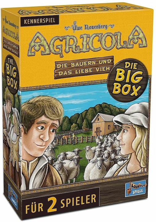 Actual product image ASS Altenburg 22160054 - Agricola: Die Bauern und das liebe Vieh - Bigbox, 2 player, 10 years (DE Edition) (German)