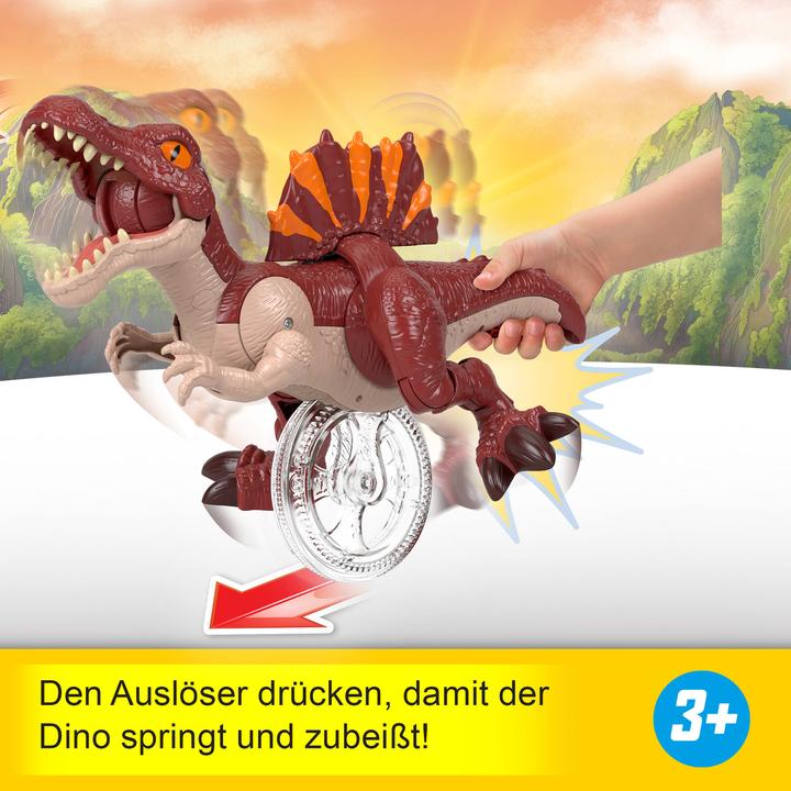 Actual product image Imaginext Jurassic World Sprinting Spinosaurus