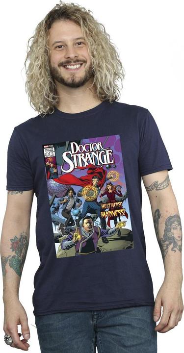 Image du produit - T-shirt DOCTOR STRANGE COMIC CIRCLES - Homme (M)