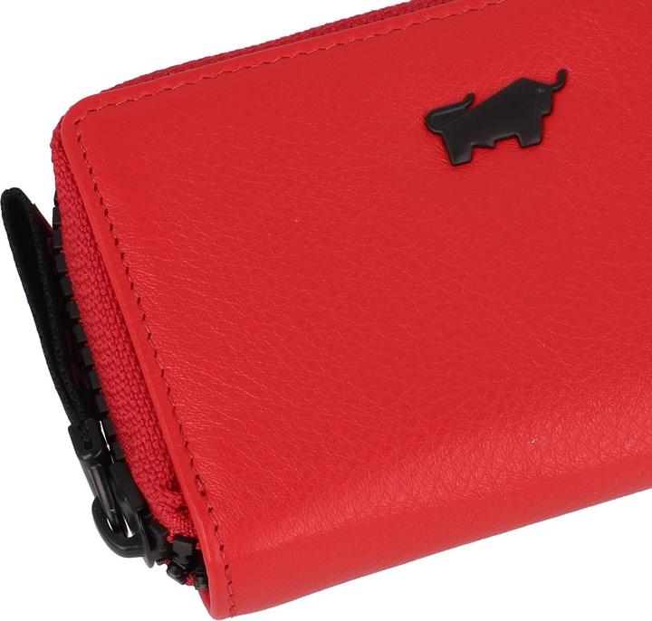 Actual product image Braun Büffel Capri wallet RFID protection leather 11 cm