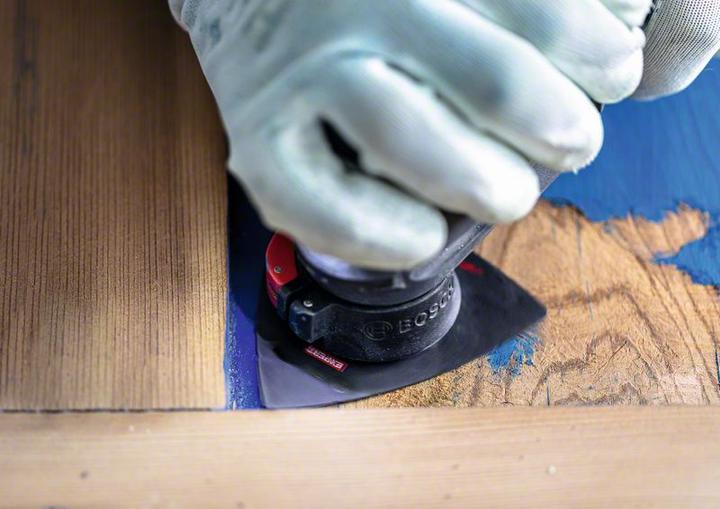 Produktbild Bosch Professional Zubehör EXPERT Sanding Plate AVZ 90 RT4 Blatt für Multifunktionswerkzeuge, 90 mm (40)