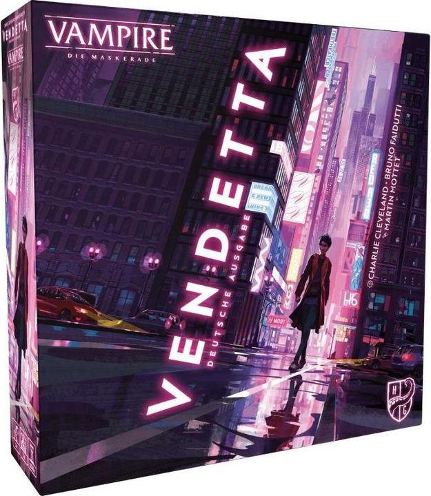 Immagine prodotto Horrible Guild HR021 - Vampire: Vendetta - gioco di carte, per 3-6 giocatori, da 14 anni (edizione DE) (Tedesco)