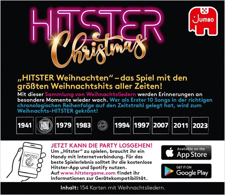 Produktbild Jumbo Hitster – Christmas (Deutsch)