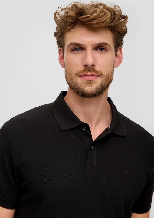 Produktbild S.Oliver Polo-Shirt Poloshirt aus Baumwollpiqué (S)