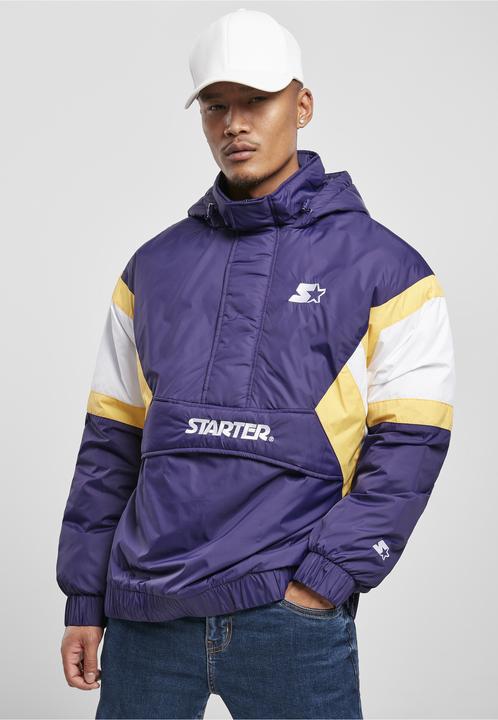 Actual product image Starter Color Block Half Zip Retro Jacket (S)