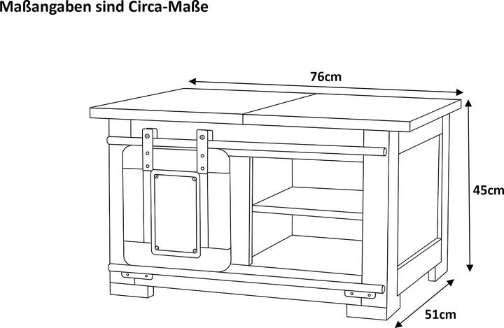 Actual product image SAM Libro (76 x 51 x 45 cm)